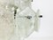 Lámpara de araña de cristal de hielo de JT Kalmar para Kalmar, años 60, Imagen 6