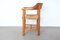 Vintage Esszimmerstühle aus massivem Pinienholz & Papierkordel von Rainer Daumillerm, 4er Set 10