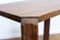 Tavolino vintage in legno di quercia massiccio, Immagine 8