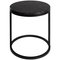Modern Diana Round Coffee Table with Powder Coated Steel and Marble by Casa Botelho 1