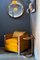 Art Deco Bacco Samtsessel mit Gestell aus natürlichem Nussholz von Casa Botelho 8