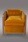 Art Deco Style Bacco Armchair in Natural Walnut & Velvet by Casa Botelho 11