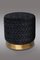 Velvet Tresse & Brass Diana Pouf by Casa Botelho 11