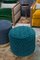 Velvet Tresse & Brass Diana Pouf by Casa Botelho, Image 13