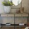 Eros Console with Drawers in Marble & Powder Coated Steel by Casa Botelho 7
