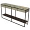 Eros Console with Drawers in Marble & Powder Coated Steel by Casa Botelho, Image 1