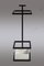 Bacco Umbrella Stand in Powder-Coated Steel with Corian Tray by Casa Botelho, Image 13