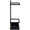 Bacco Umbrella Stand in Powder-Coated Steel with Corian Tray by Casa Botelho 1