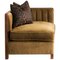 Cupid Corner Chair in Walnut and Luxe Velvet by Casa Botelho, Image 1