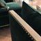 Cupid Corner Chair in Walnut and Luxe Velvet by Casa Botelho, Image 3
