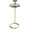 Brass Plated Gibson Martini Table with Cracked Gesso Surface by Casa Botelho 1