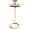Brass Plated Gibson Martini Table with Cracked Gesso Surface by Casa Botelho, Image 1