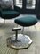 Brass Plated Gibson Martini Table with Cracked Gesso Surface by Casa Botelho 5