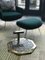 Brass Plated Gibson Martini Table with Cracked Gesso Surface by Casa Botelho, Image 5