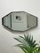 Industrial Style Eros Hexagon Steel Mirror by Casa Botelho 4