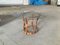 Mid-Century Modern Italian Bamboo Table with Glass Top, 1970s, Image 1