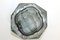 Aschenbecher aus grauem Muranorauchglas in Diamanten-Optik, 1960er 3