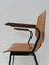 Mid-Century Armlehnstuhl aus industriellem Schichtholz von Carlo Ratti für Industria Legni Curvati 3