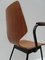 Mid-Century Armlehnstuhl aus industriellem Schichtholz von Carlo Ratti für Industria Legni Curvati 9