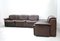 Vintage DS12 Modular Brown Leather Sofa from de Sede 29