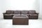 Modulares braunes Vintage DS12 Ledersofa von de Sede 20