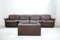 Vintage DS12 Modular Brown Leather Sofa from de Sede 20
