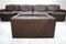 Modulares braunes Vintage DS12 Ledersofa von de Sede 19