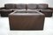 Vintage DS12 Modular Brown Leather Sofa from de Sede 19