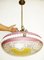Vintage Florentine Ceiling Lamp with Carrara Marble, 1920s, Image 8