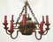 Medieval Style Ceiling Lamp, 1920s, Image 2