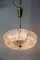 Brass and Glass Ceiling Lamp from J. T. Kalmar, 1960s 9