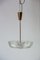 Brass and Glass Ceiling Lamp from J. T. Kalmar, 1960s, Image 6