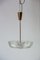 Deckenlampe aus Messing und Glas von J. T. Kalmar, 1960er 6