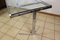 Vintage Nickeled Glass Dining Table 3