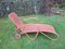 Vintage Garten-Liegestuhl aus Rattan von Erich Dieckmann für F. Kerber 1