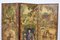 Biombo victoriano plegable de cuatro paneles, siglo XIX, Imagen 12