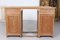 Vintage Pine Twin Pedestal Desk 1