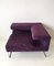 Minimalist Purple Suede Corner Chair by Patricia Urquiola for Moroso, 2002, Image 3