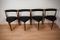 Tavolo da pranzo vintage in teak con quattro sedie di Hans Olsen per Frem Rojle, anni '50, Immagine 10