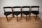 Vintage Teak Dining Table & 4 Chairs by Hans Olsen for Frem Røjle, 1950s 10