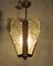 French Art Deco Pendant Light, 1930s 4
