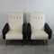 French Lounge Chairs, 1950s, Set of 2 6