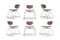 Beaubourg Wire Chairs by Michel Cadestin & Georges Laurent for Centre Pompidou, 1977, Set of 6, Image 7