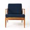 Mid-Century Walnut Wood Lounge Chair, 1960s 4