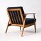 Mid-Century Walnut Wood Lounge Chair, 1960s 8