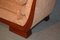 Sofá cama Art Déco de palisandro, años 30, Imagen 7