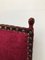 English Velvet Upholstered Armchair, 1900s 5