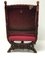 English Velvet Upholstered Armchair, 1900s, Image 9