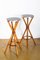 Vintage Skai, Cane & Aluminum Stools, Set of 2, Image 3