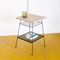 French Lacquered Formica & Iron Table, 1960s 2